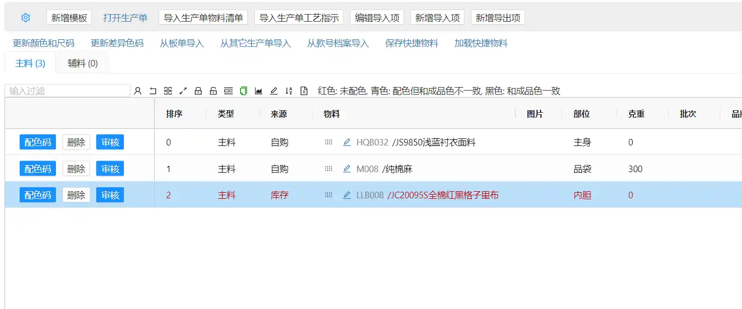 物料管理、生产管理应有尽有